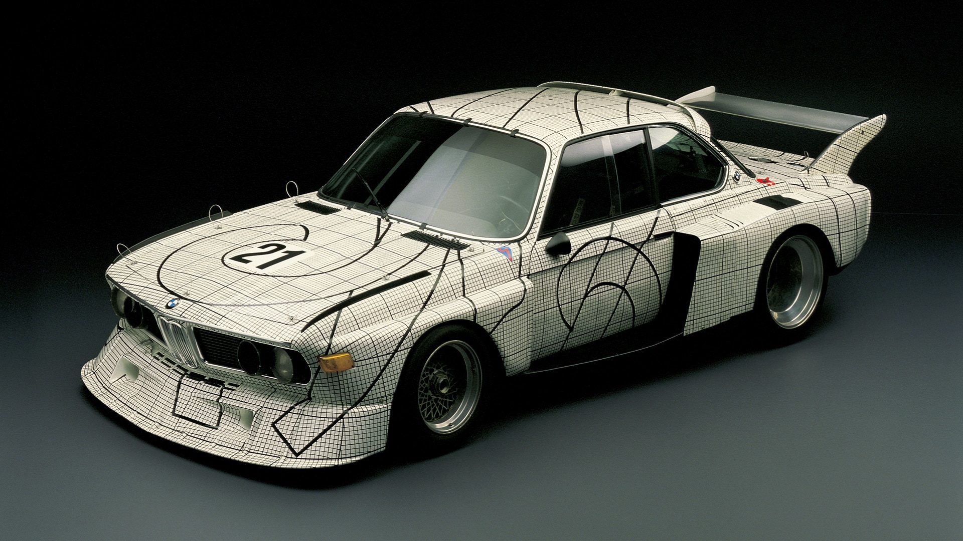 frank stella bmw art automobile BMW 3.0 CSL bmw art car 