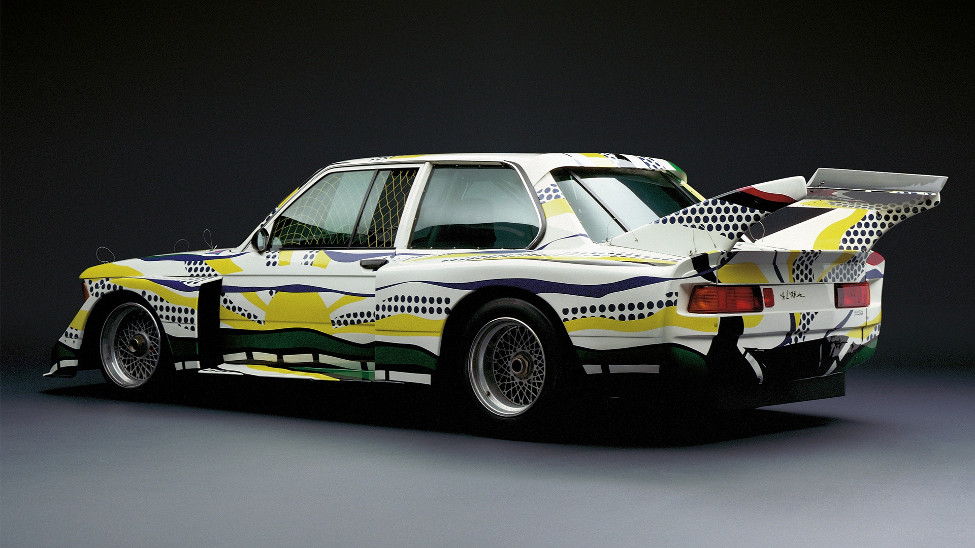 roy lichtenstein bmw automobile kunst bmw art car BMW 320i Turbo 