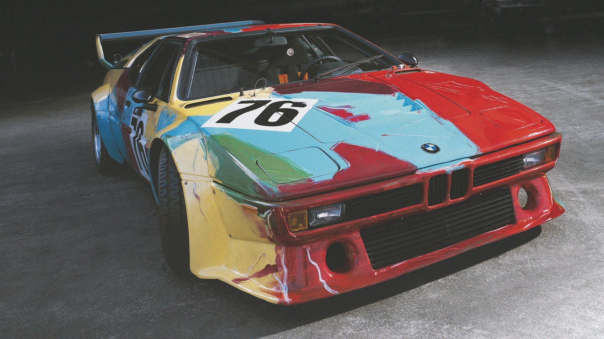 bmw art car andy warhol andy warhol bmw bmw art car BMW M1