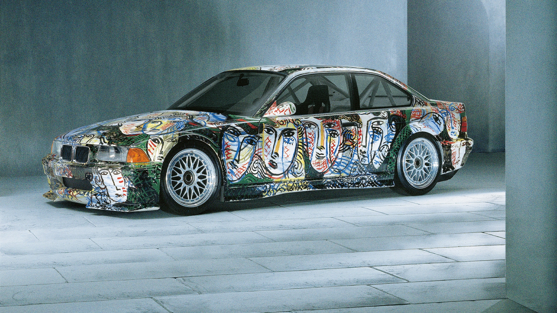 Sandro Chia BMW M3 GTR bmw art car 