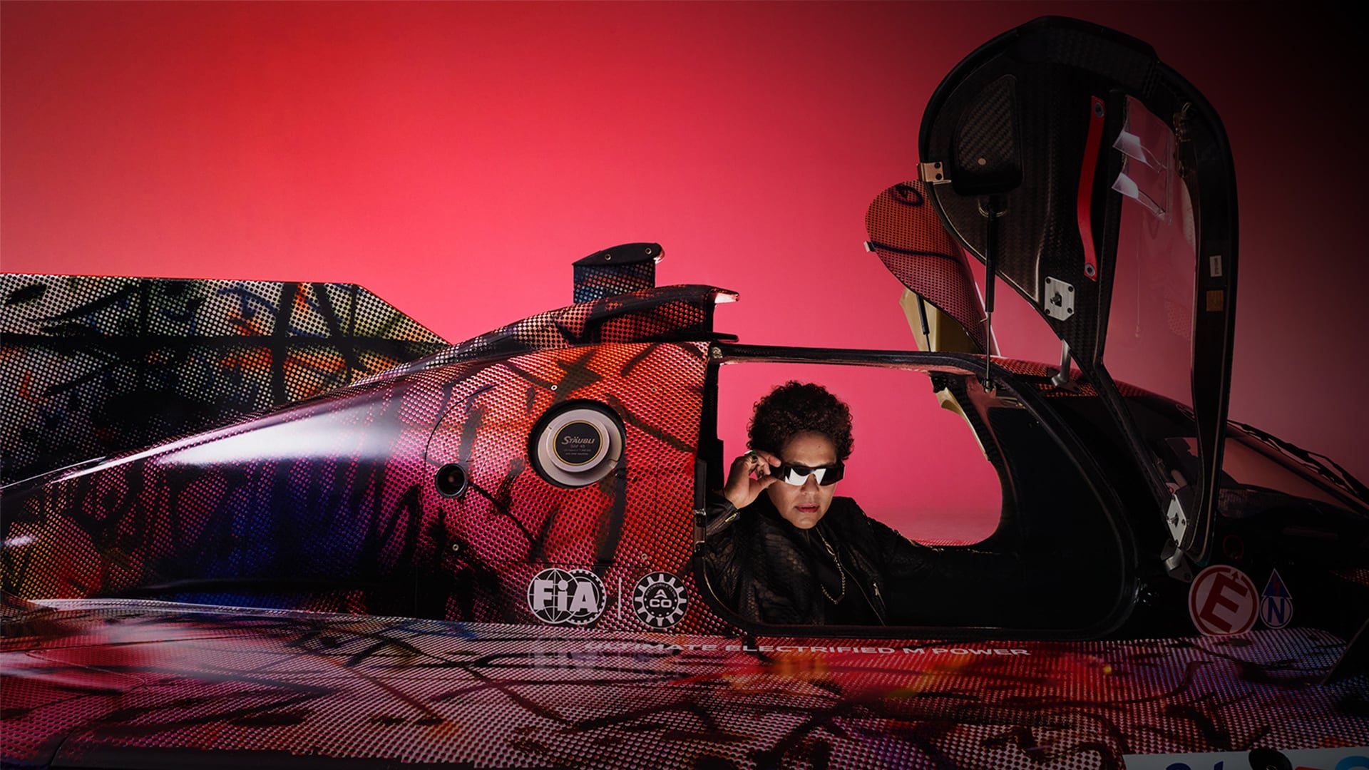 The BMW Art Car by Julie Mehretu