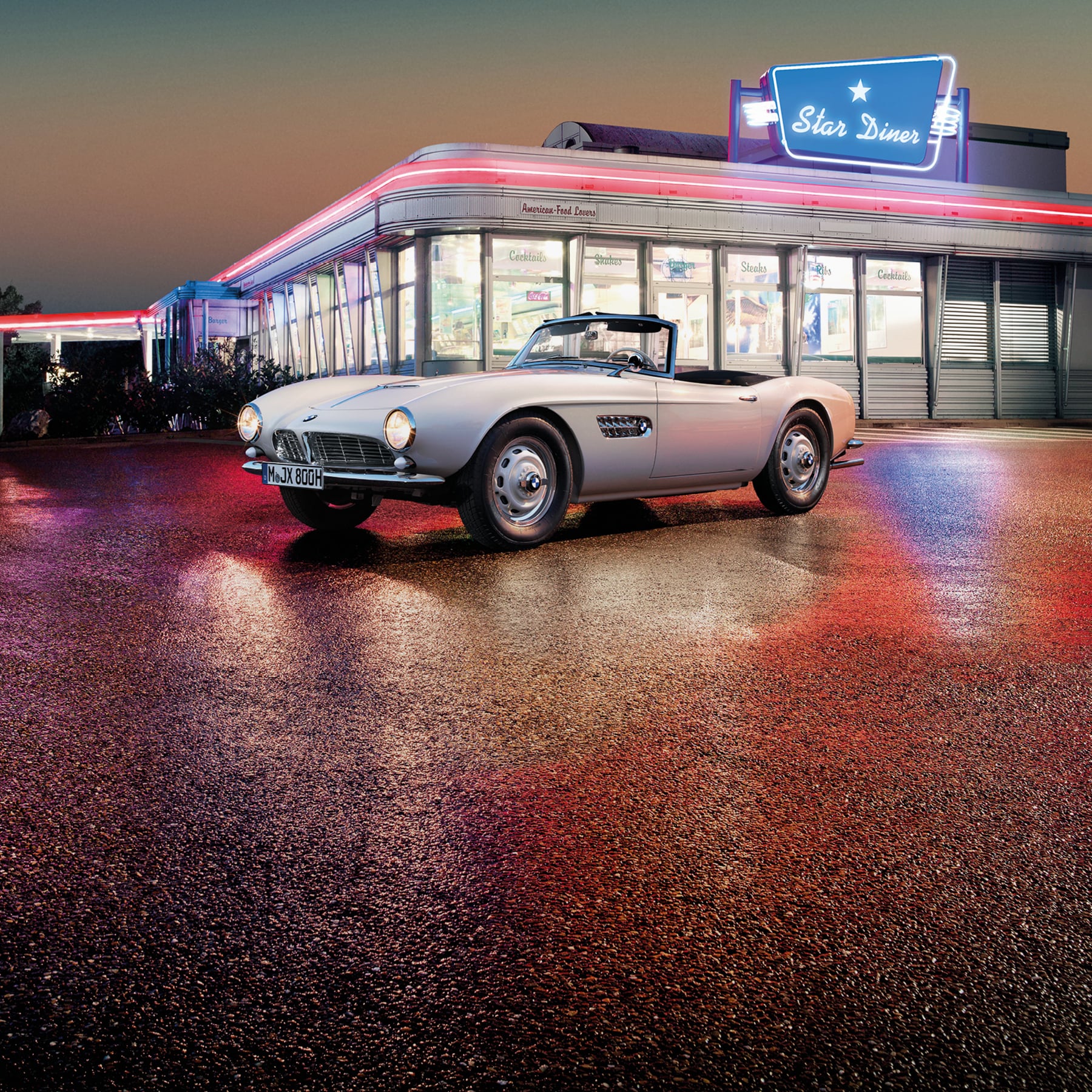 The Elvis BMW 507 comes home