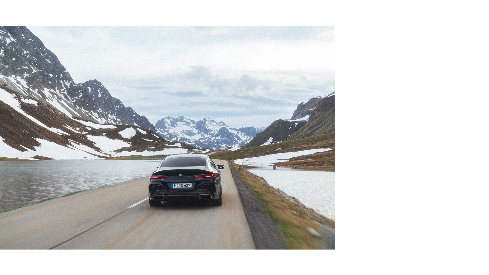 BMW 8 Series Munich Lake Como Switzerland Alps