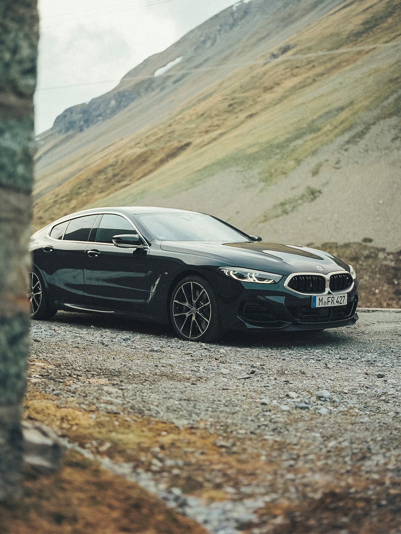 BMW 8 Series Munich Lake Como Switzerland Alps 