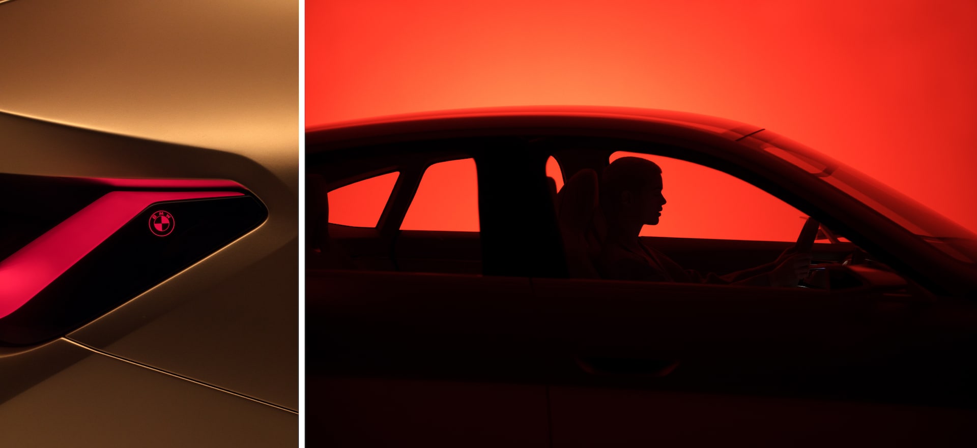 Model Cajsa Wessberg BMW Concept i4