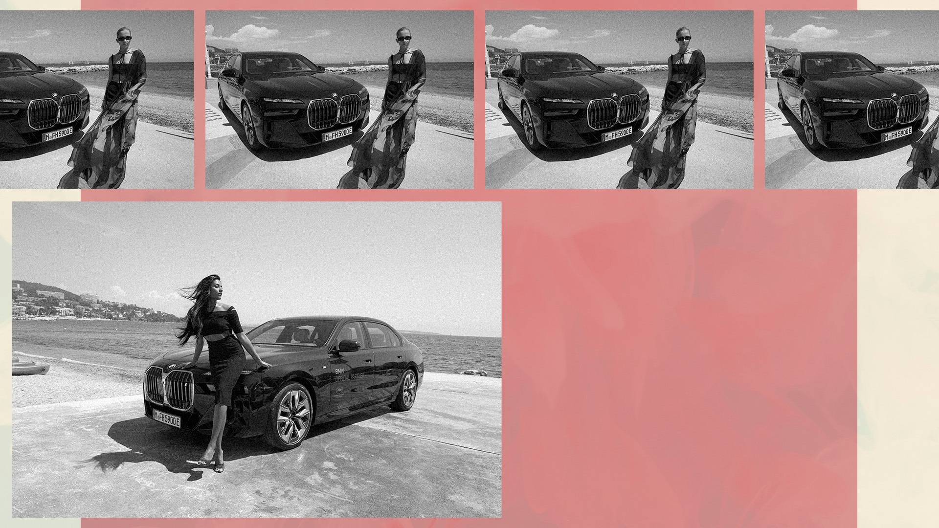 Cannes Film Festival, Côte d'Azur, South of France, film world, BMW, BMW i7, luxury car, hybrid car, electric car, red carpet, glamor, actors, greg williams