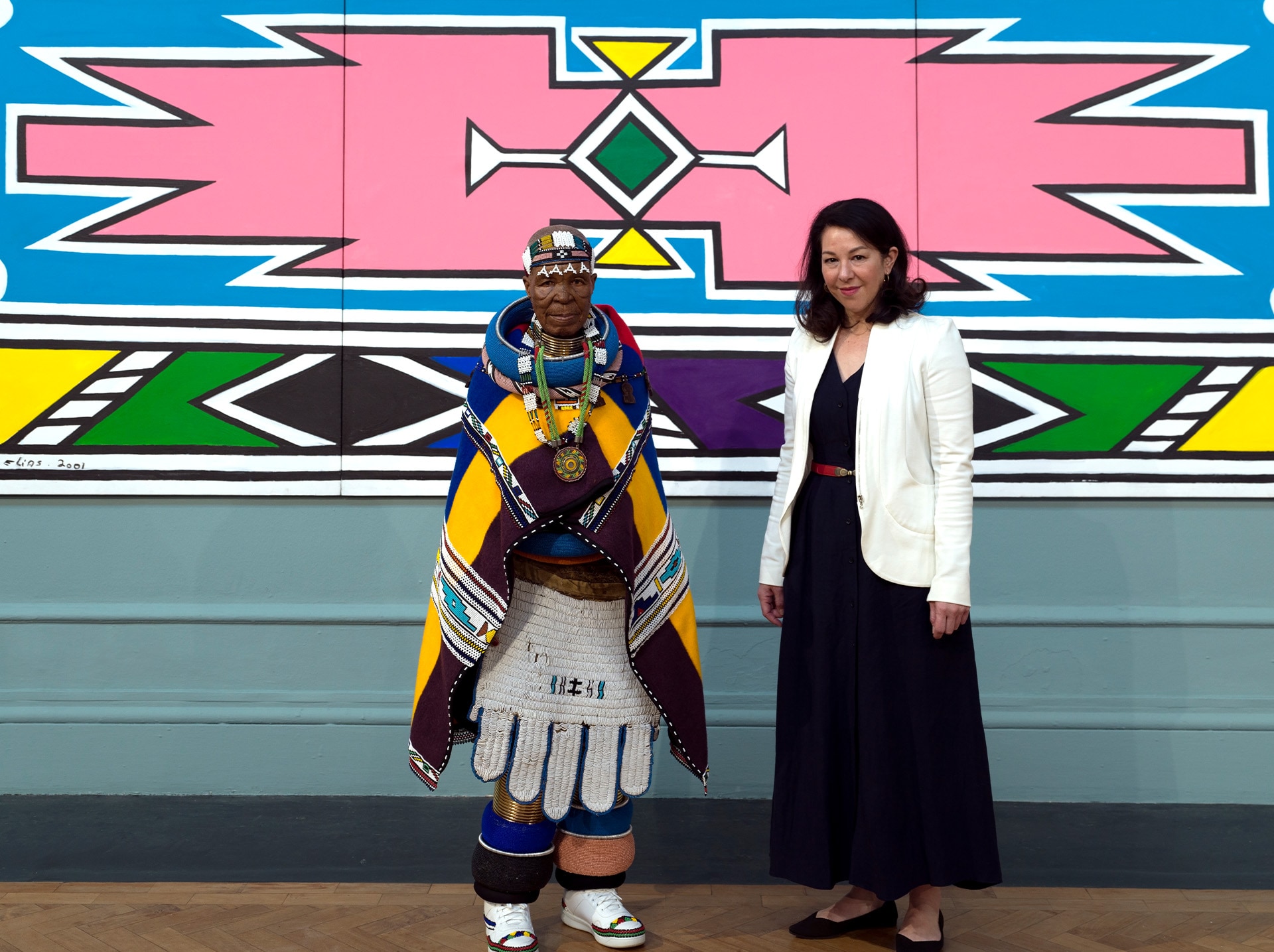 Esther Mahlangu, Stella Clarke 
