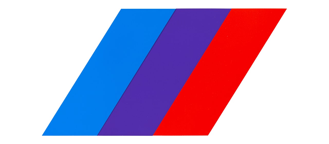 Bmw m colors bmw badge