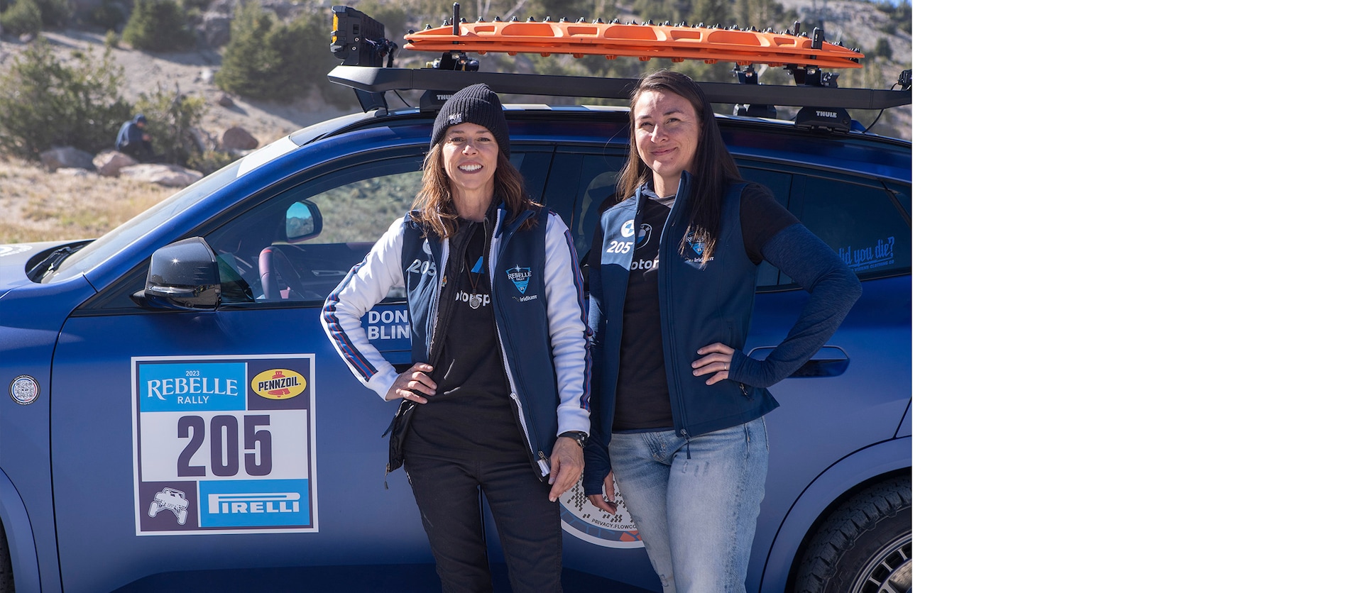 Rebelle Rally, Rebecca Donaghe, Sedona Blinson