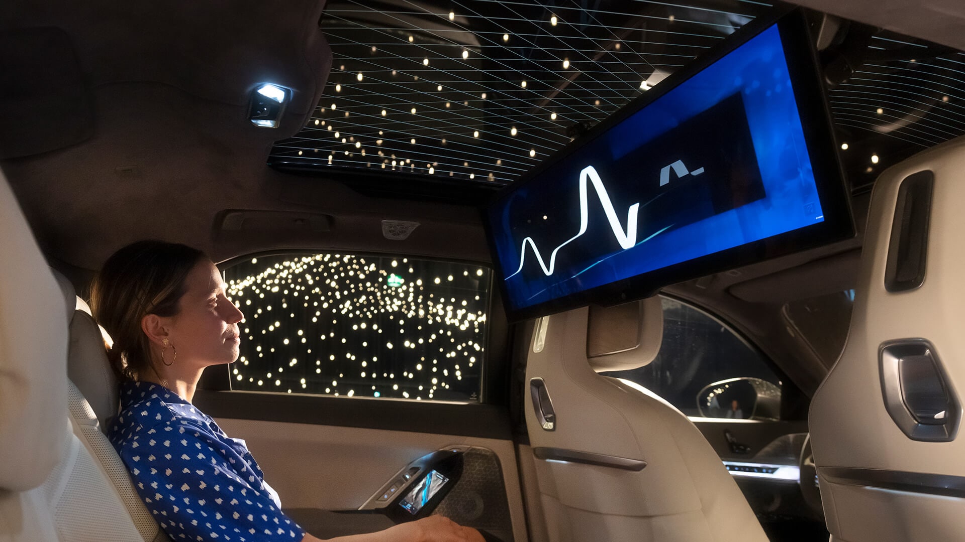 Rafael Lozano-Hemmer; Art Basel 2022; Pulse Topology; art installation; contemporary art, BMW i7