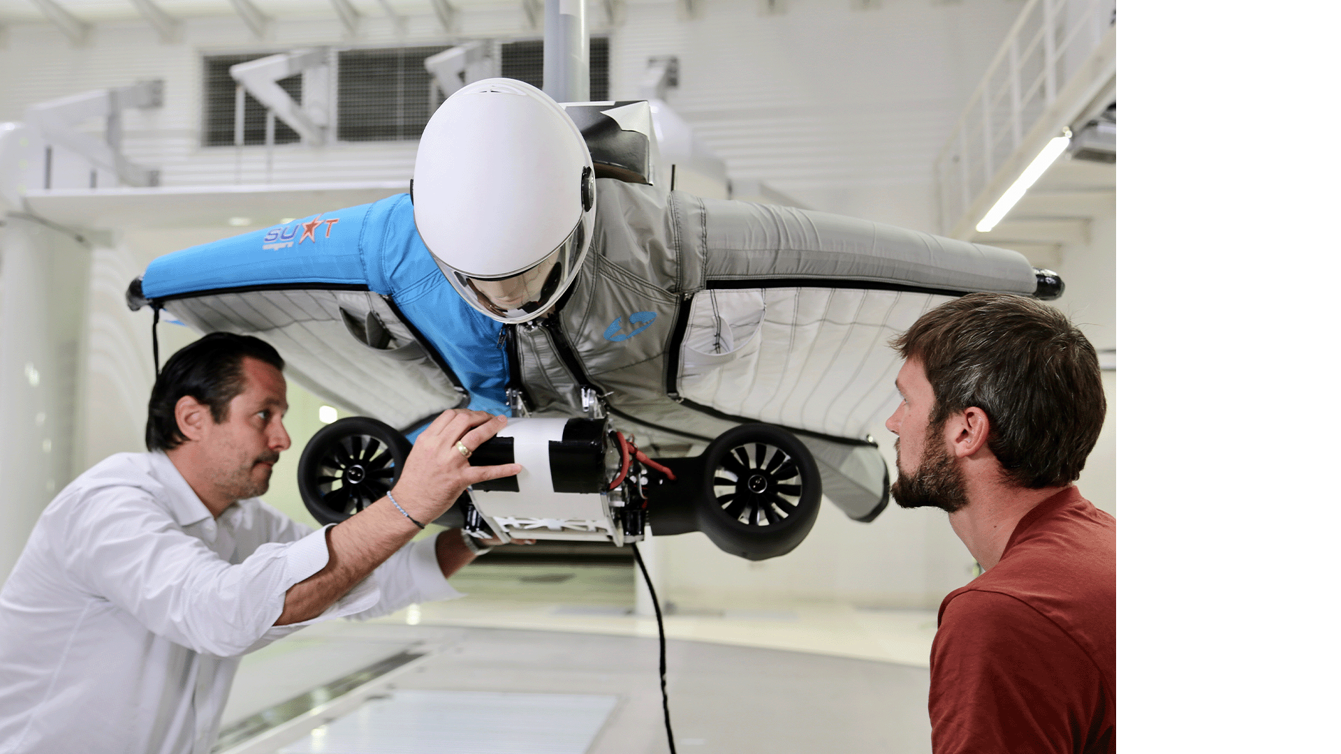 Designworks, designworks bmw, Peter Salzmann, Electrified Wingsuit, BMW i 